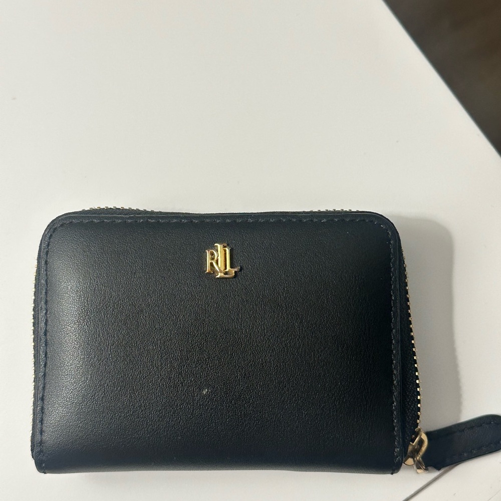 Ralph Lauren Black Leather Wallet